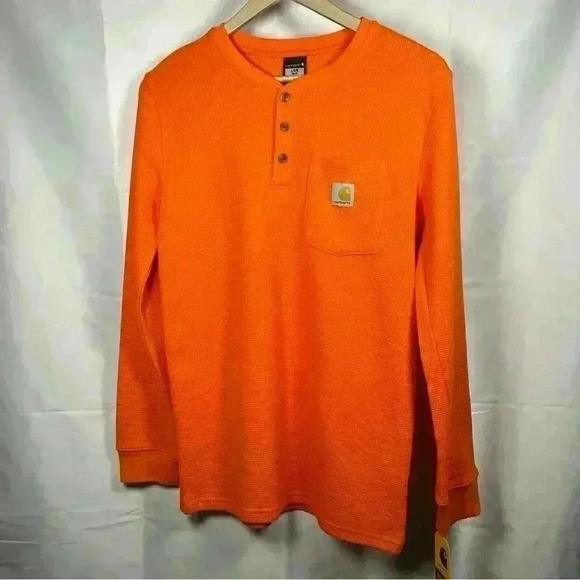 Carhartt long sleeve shirt large 14/16 NEW - Picture 1 of 4